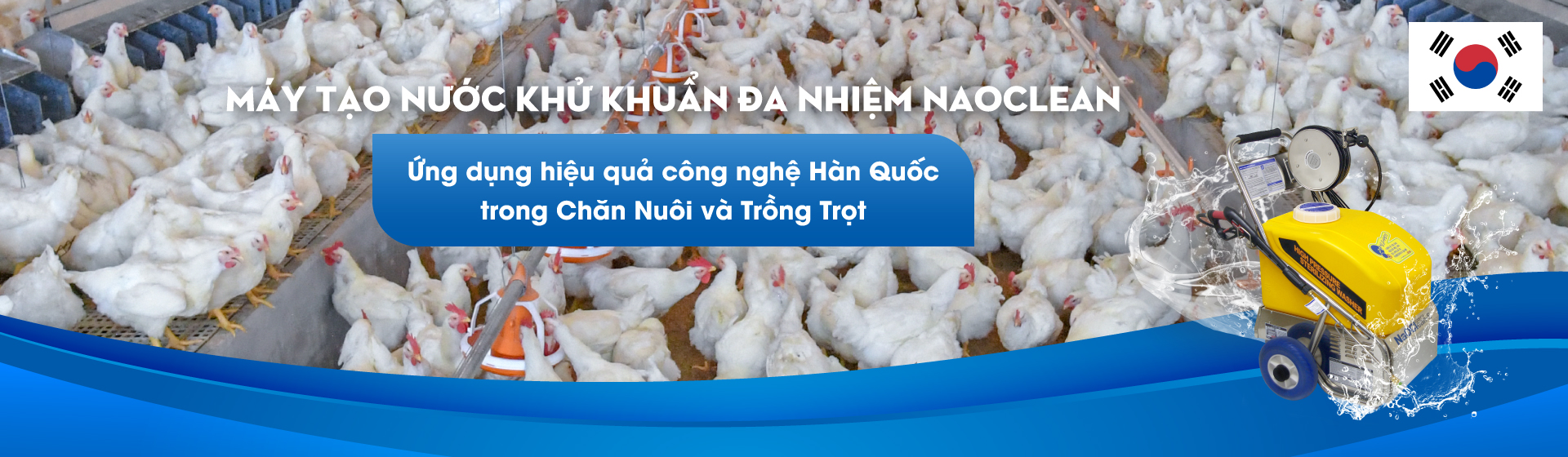MÁY TẠO NƯỚC KHỬ KHUẨN ĐA NHIỆM NAOCLEAN