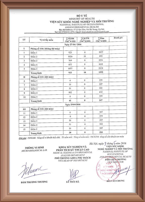 Kiểm nghiệm tại BV YHCT - Bộ CA